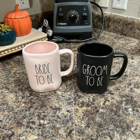 Rae Dunn Bride & Groom To Be Mugs - Picture 5 of 7